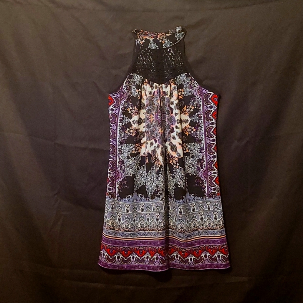 Xhilaration Dress sz SMALL, Multi-Colored
